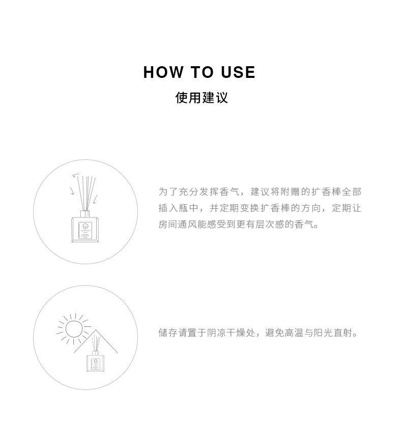Laundrin/朗德林无火藤条香薰