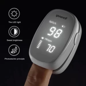 Product-Yuwell – YX102 Fingertip Pulse Oximeter Blood Oxygen Saturation Monitor