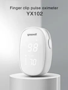 Product-Yuwell – YX102 Fingertip Pulse Oximeter Blood Oxygen Saturation Monitor