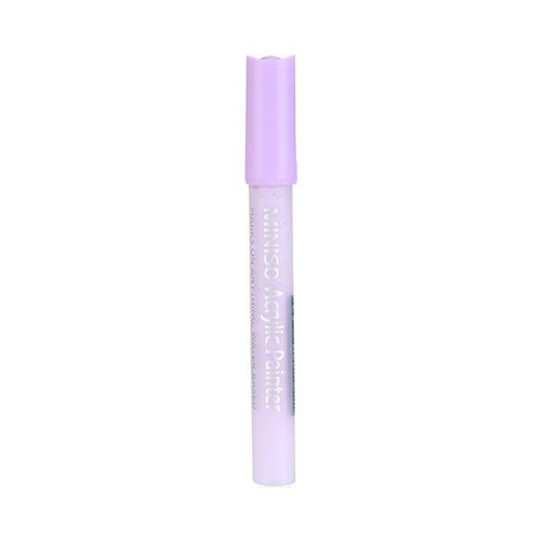 product-miniso 可洗粗杆水性摇摇笔浅紫色