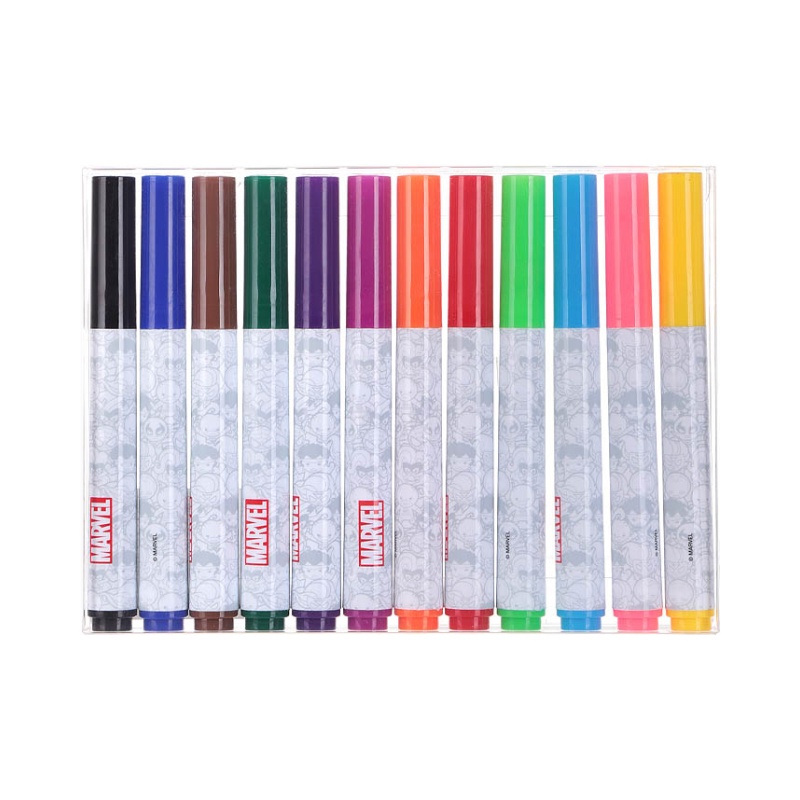 奇妙-miniso漫威系列12色水彩笔