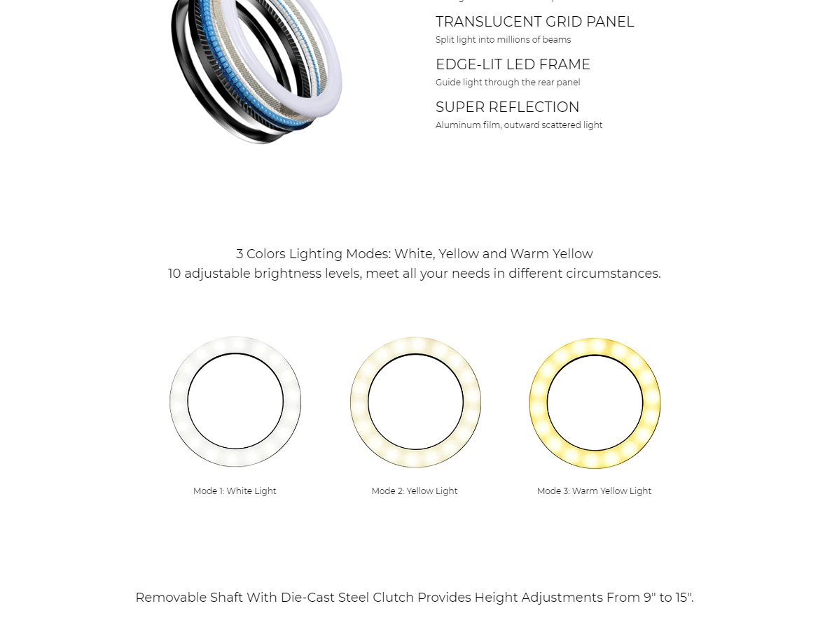 Product_奇妙_Ergopixel-Desktop-Tripod-Stand-With-LED-Ring-Light---Black