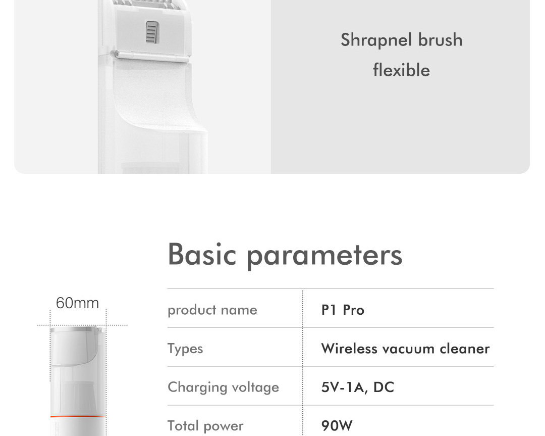 Product_奇妙_Roidmi P1 Pro Cordless Vacuum Cleaner