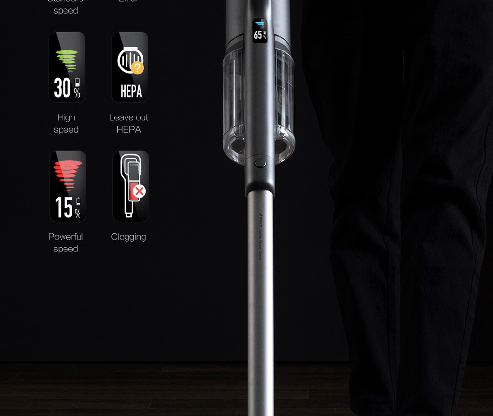 【Roidmi • X30 Pro Cordless Vacuum Cleaner】 | QIMIAO