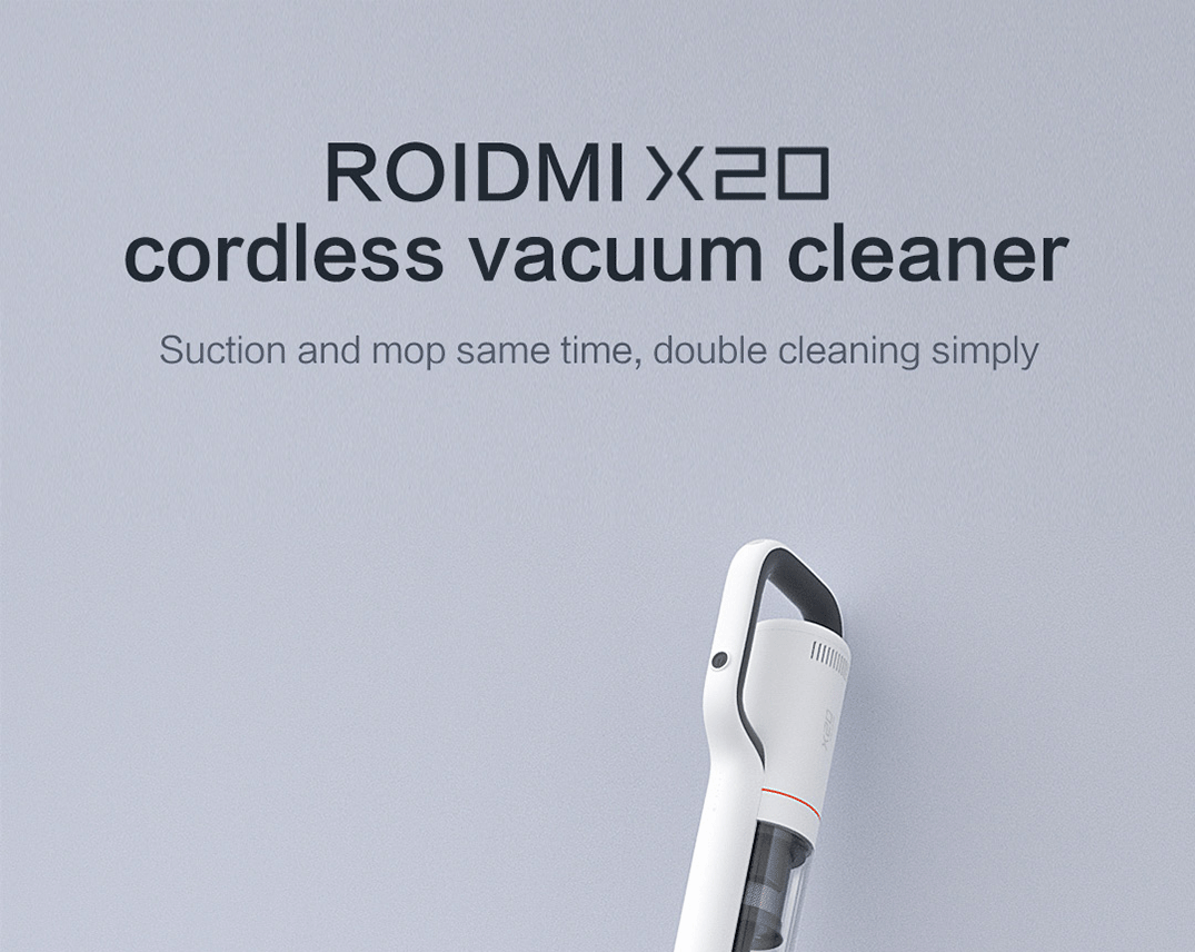 products_奇妙_Roidmi X20 Cordless Vacuum Cleaner
