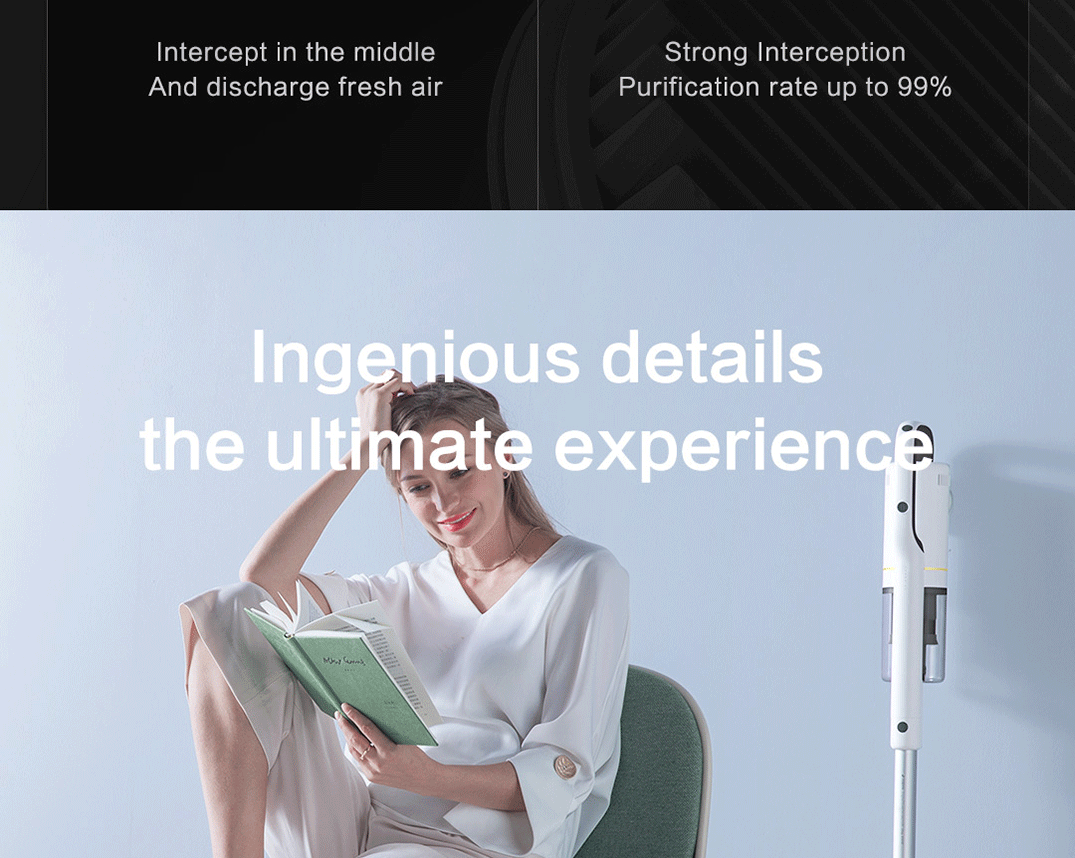 products_奇妙_Roidmi X20 Cordless Vacuum Cleaner