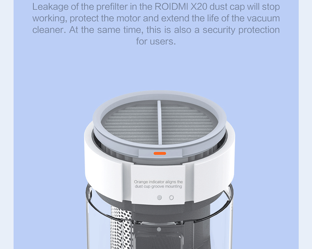 products_奇妙_Roidmi X20 Cordless Vacuum Cleaner