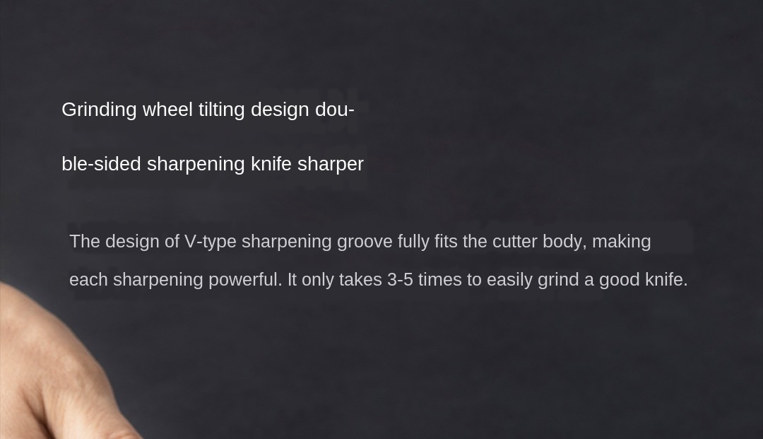 product- Mini Double-Wheel Knife Sharpener