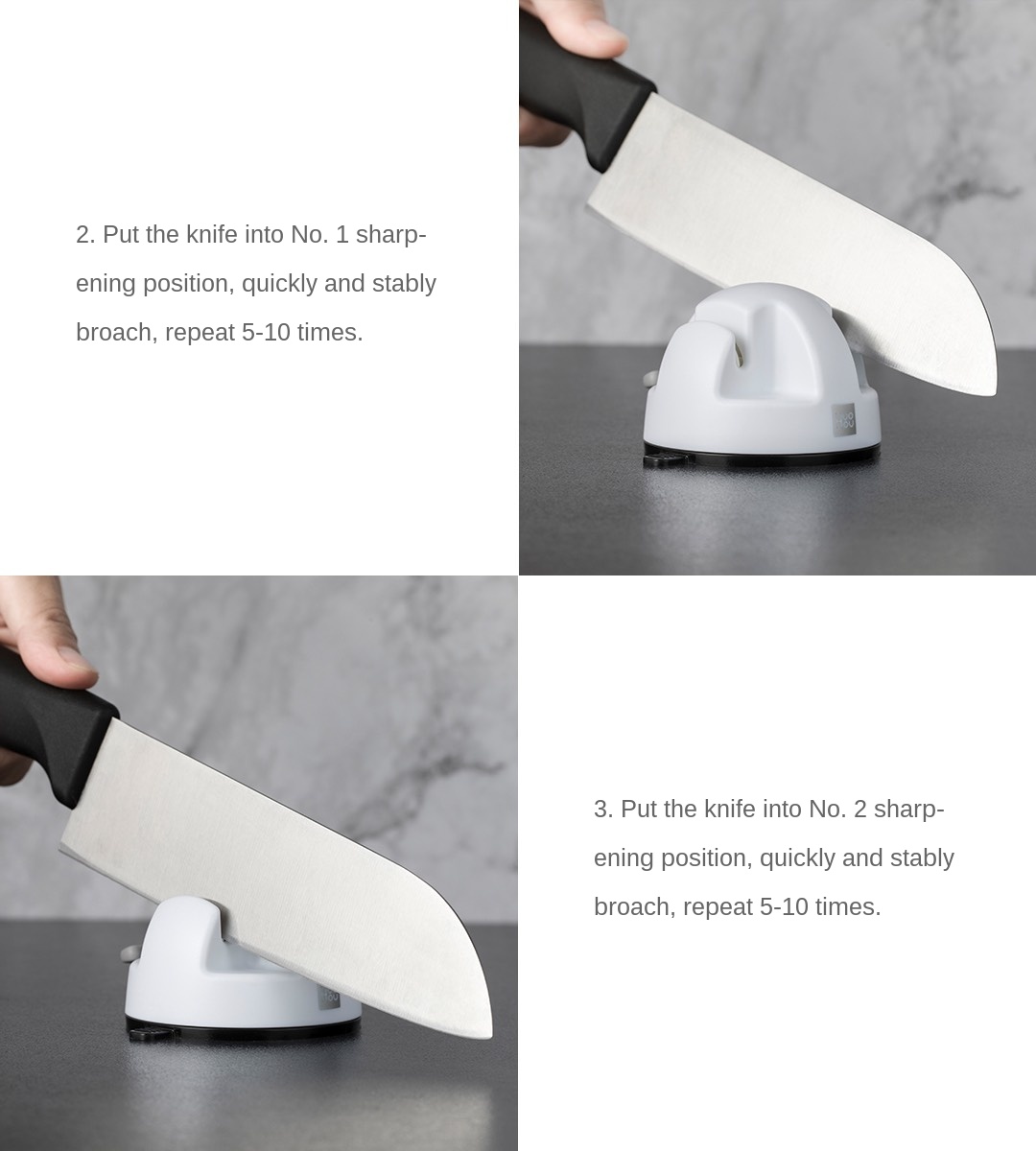 product- Mini Double-Wheel Knife Sharpener