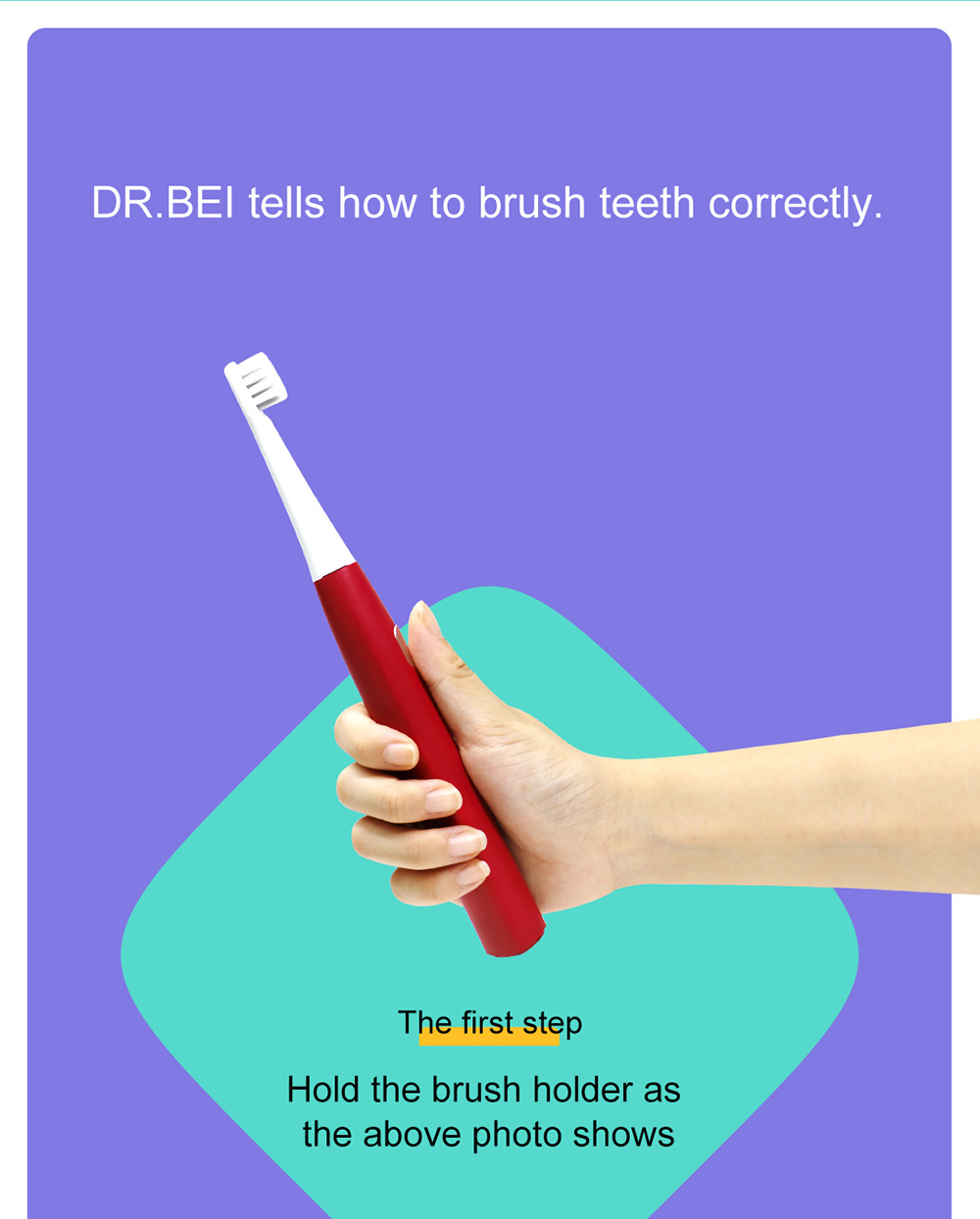 product-DR.BEI GY1 Sonic Electric Toothbrush