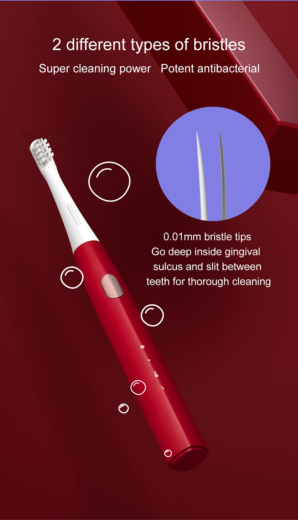 product-DR.BEI GY1 Sonic Electric Toothbrush