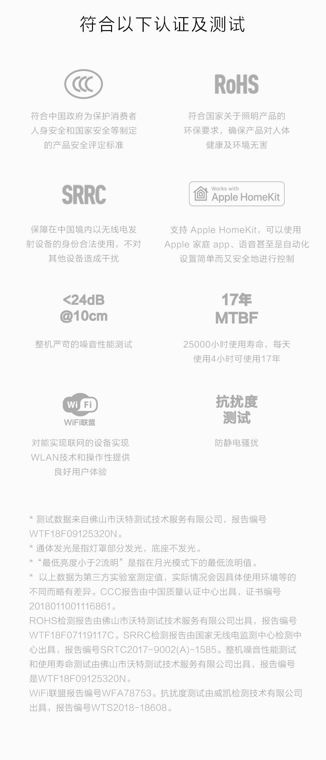 小米米家床头灯