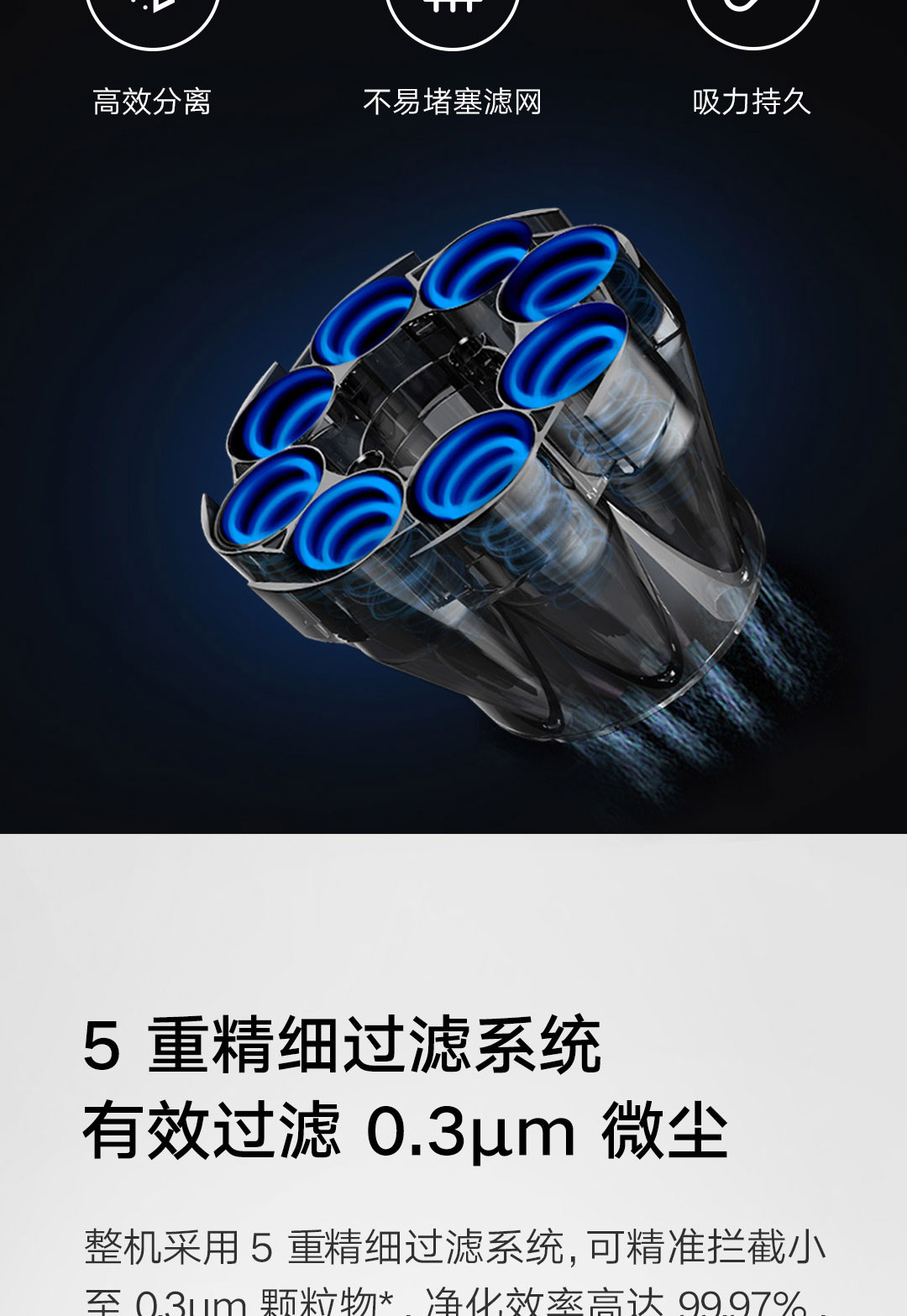 小米米家手持无线吸尘器1C