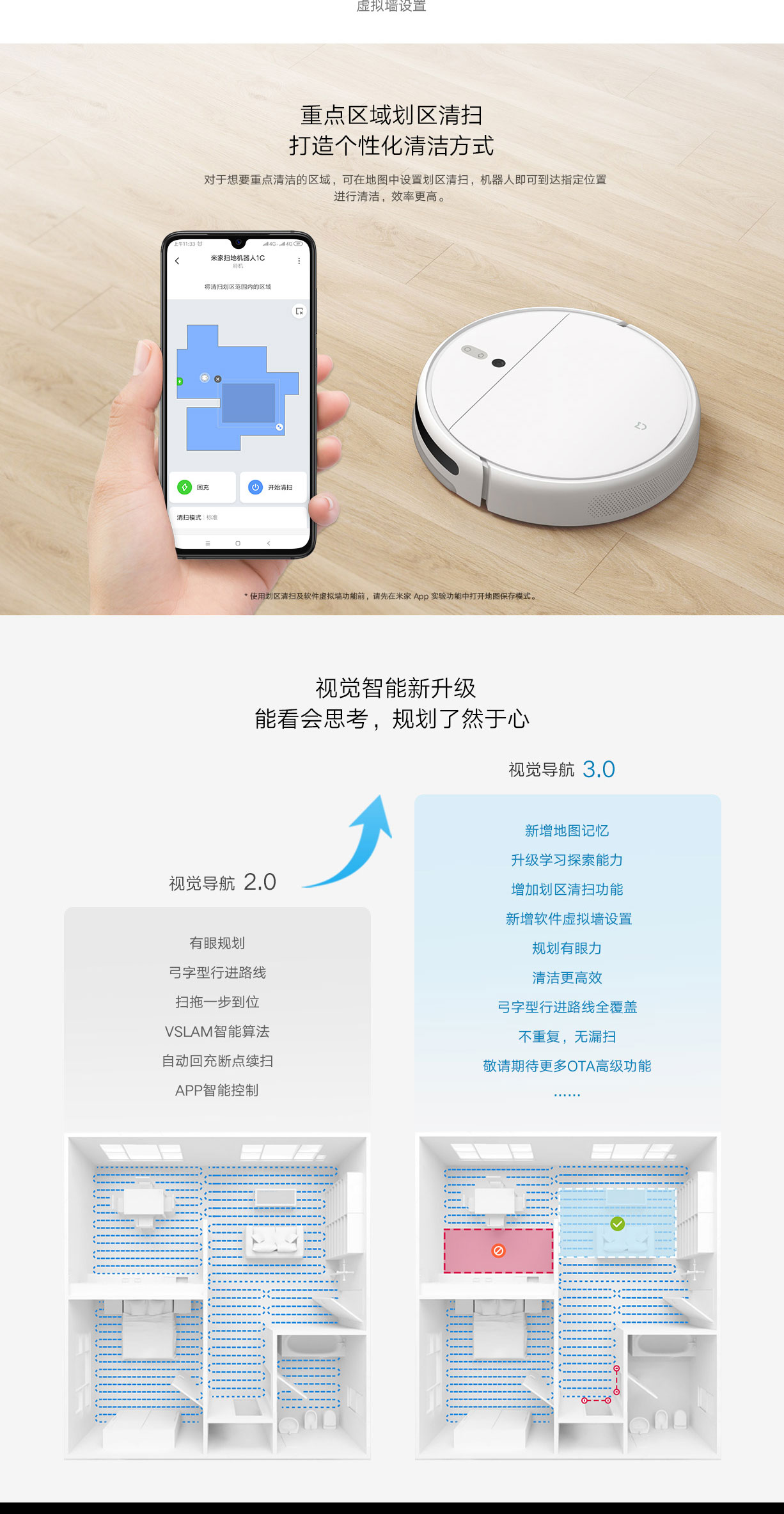 米家扫拖机器人1C
