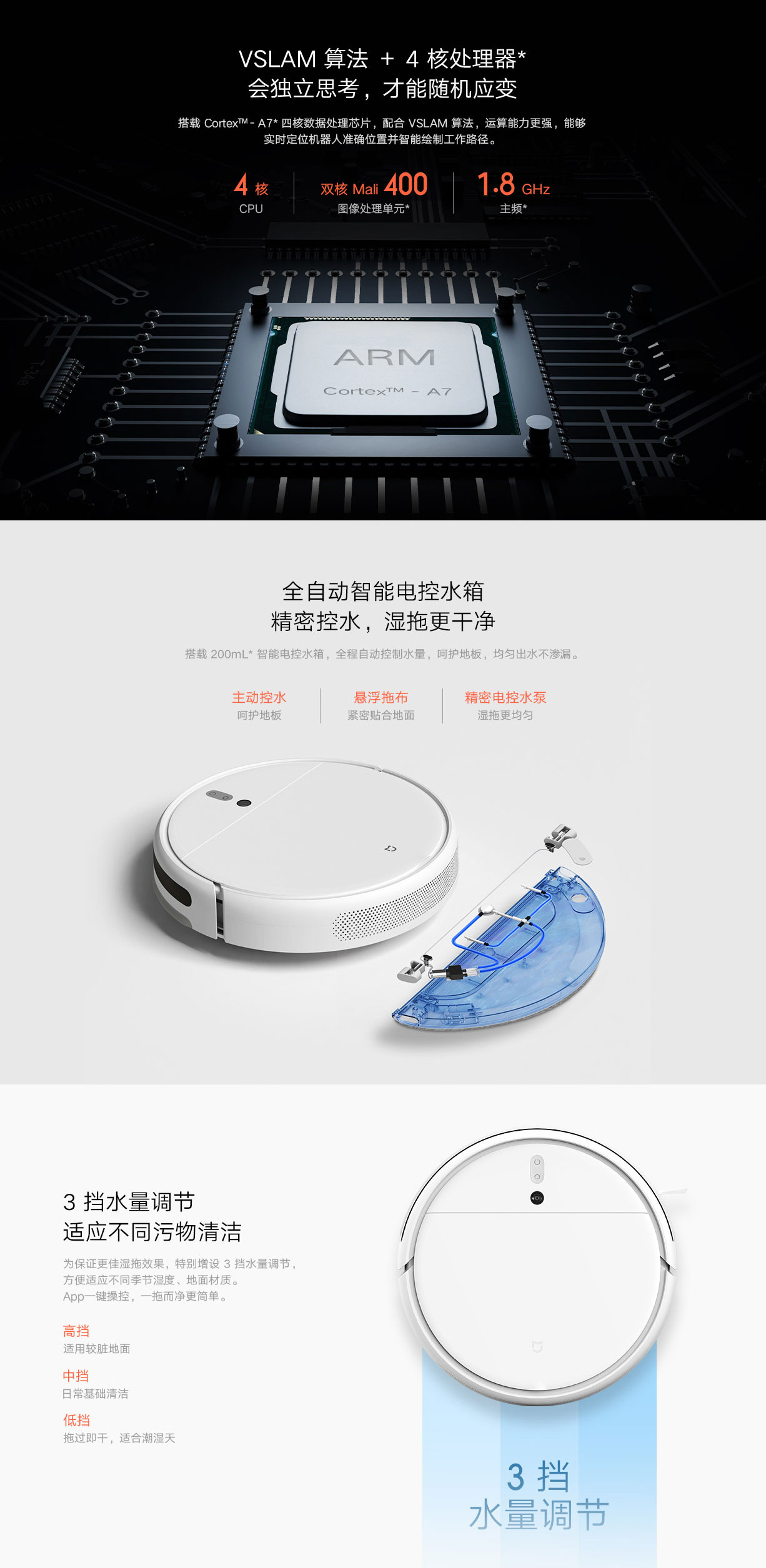 米家扫拖机器人1C